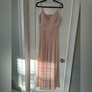 Lulus bridesmaid/ wedding guest maxi dress